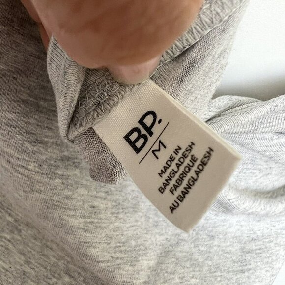 Nordstrom bp Bodycon tube strapless dress MEDIUM heather gray - Picture 11 of 12